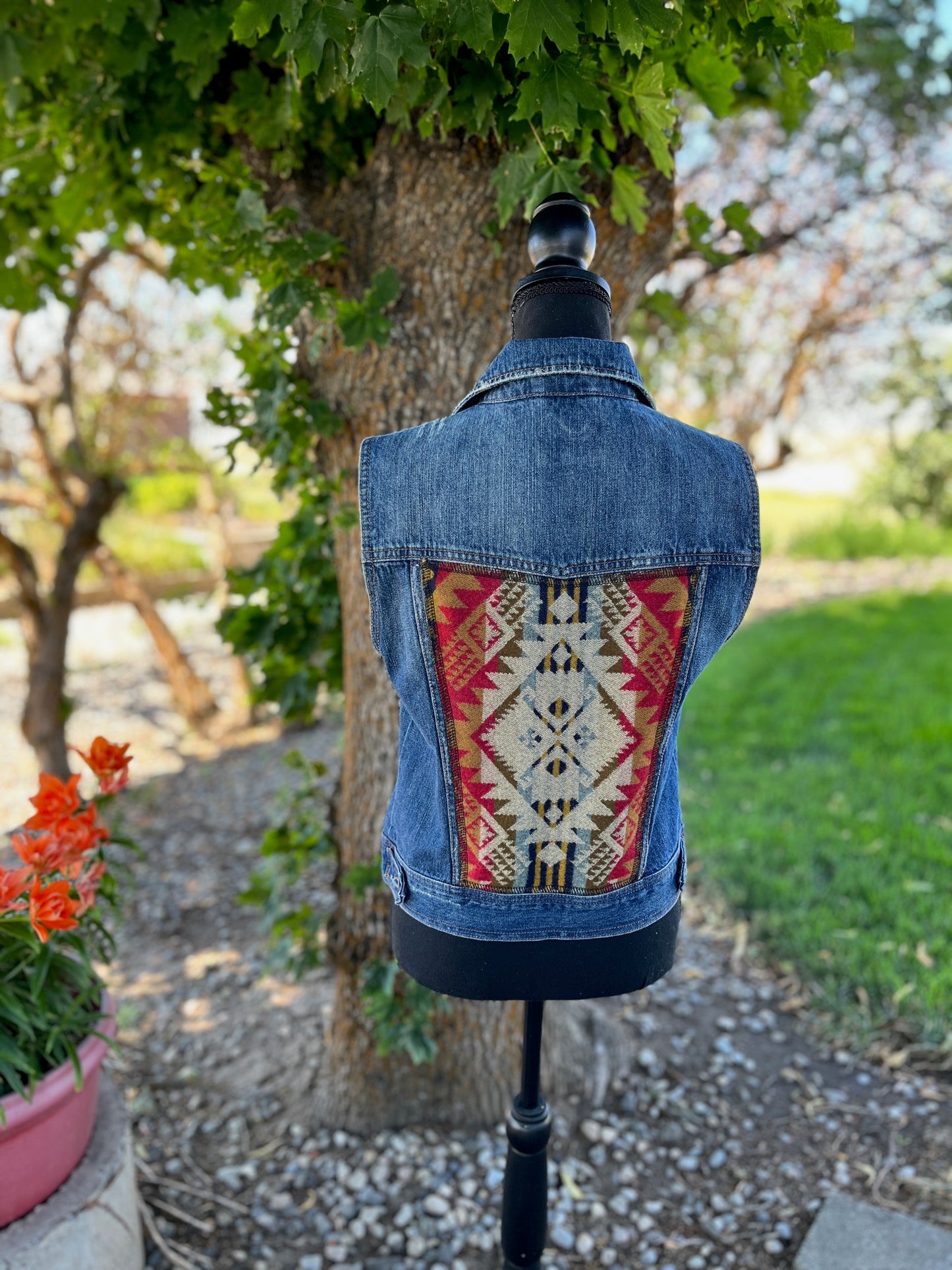 Denim Vest - Women's Medium