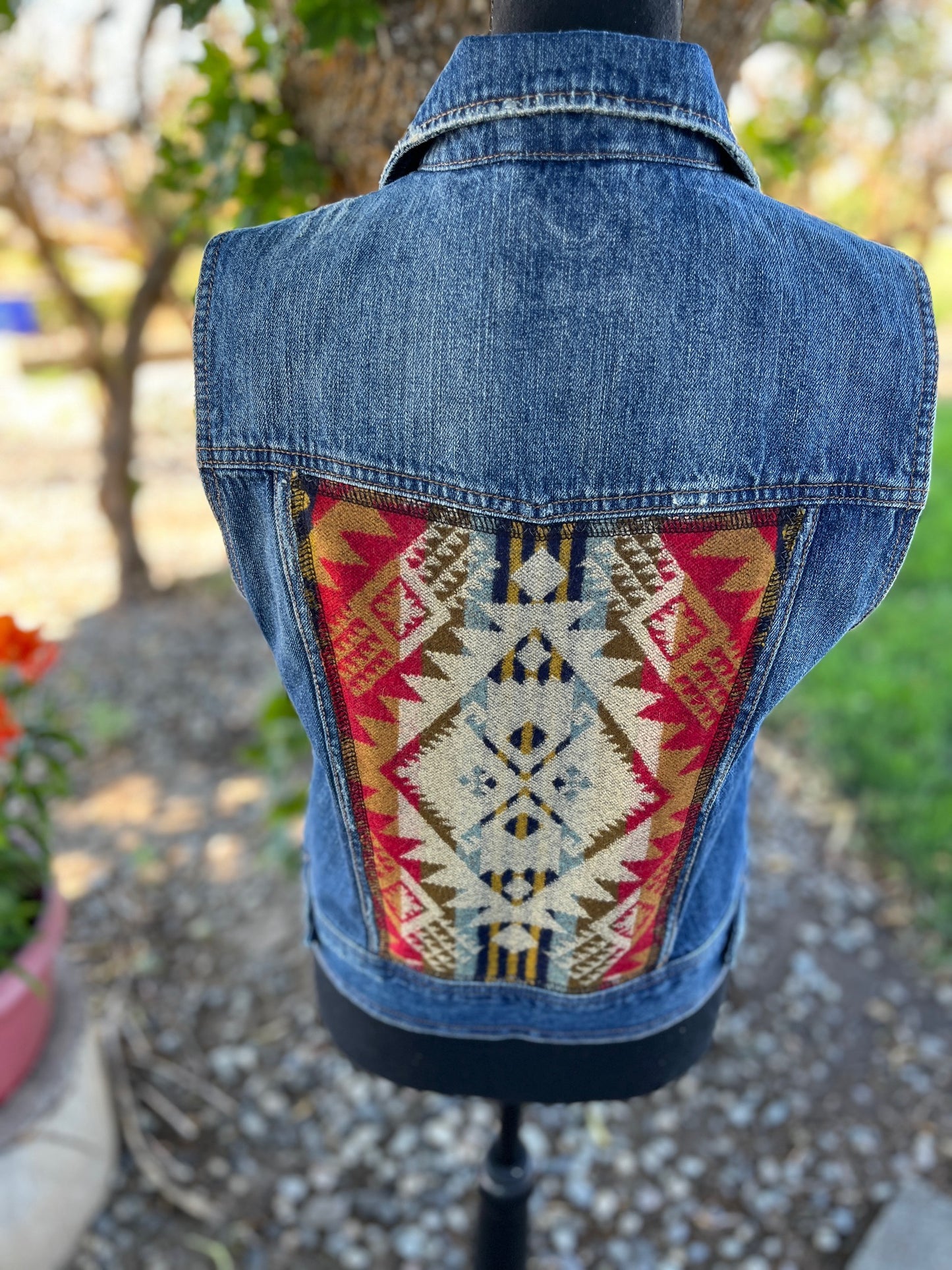 Denim Vest - Women's Medium