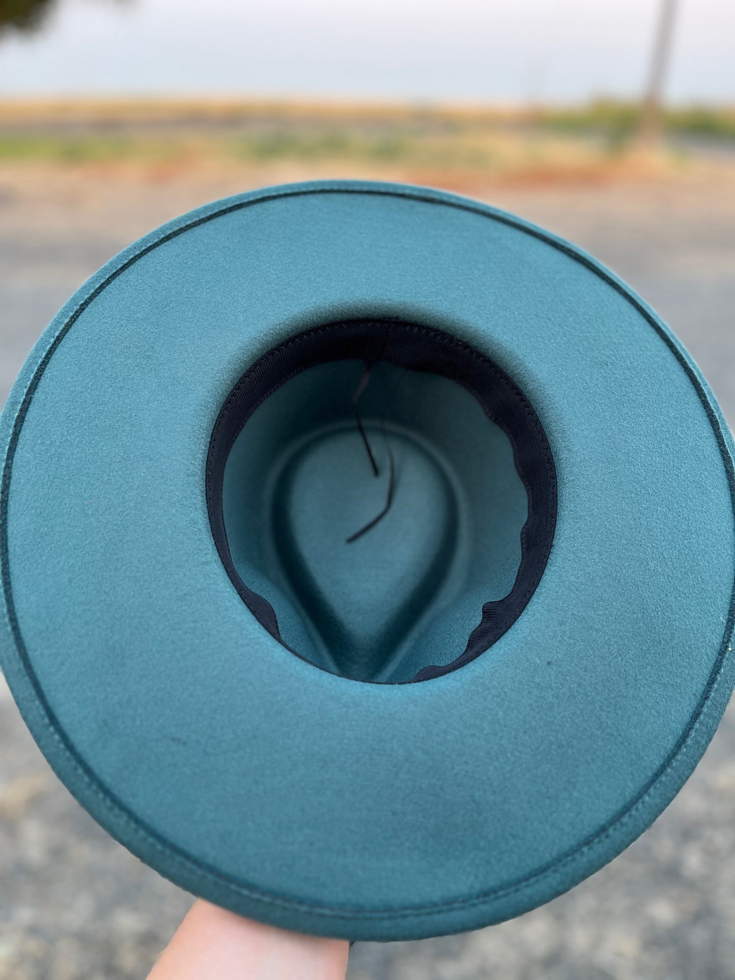 Jade Hat w/ Leather Band