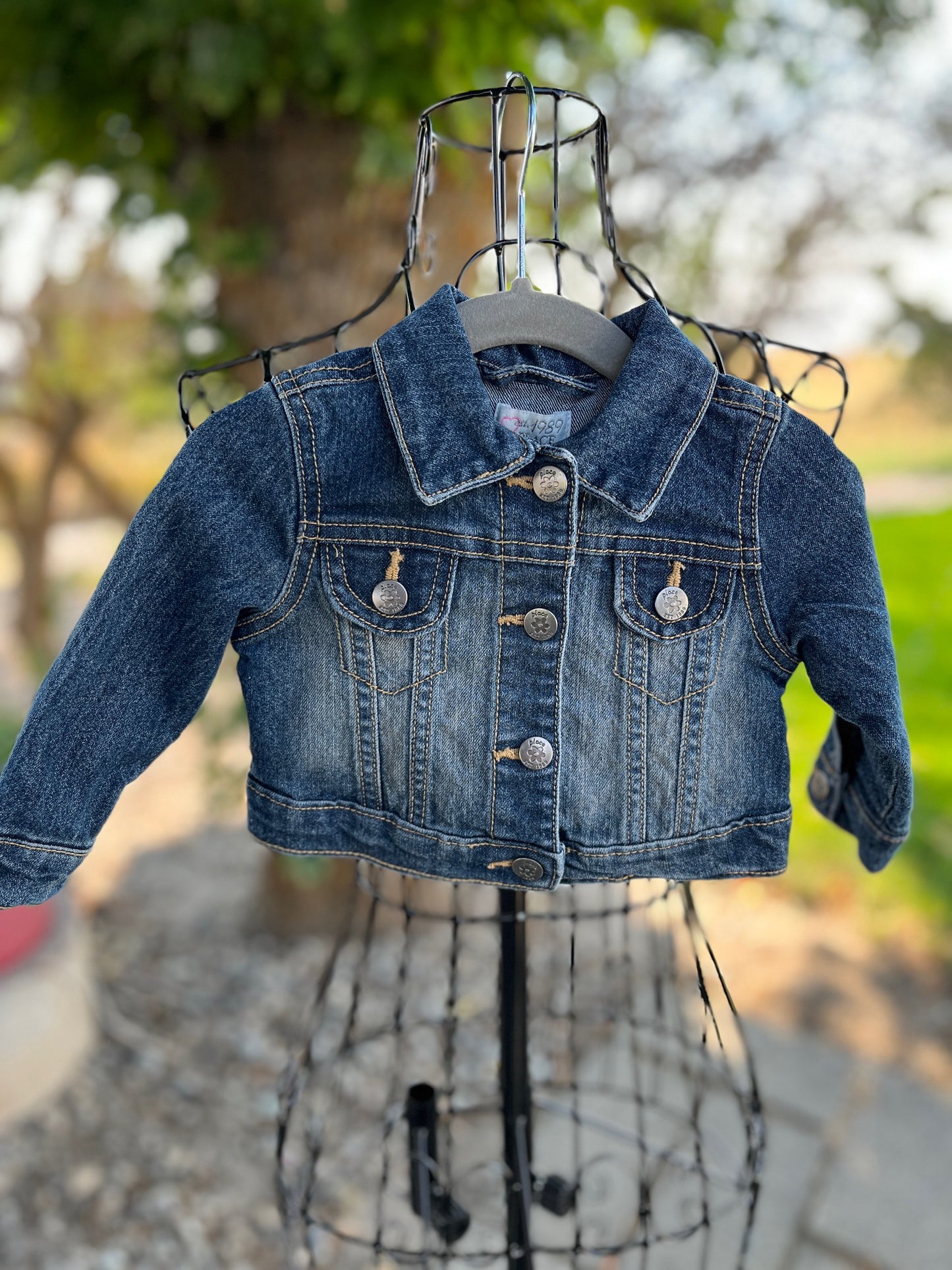 Baby Denim Jacket - 0-3 months