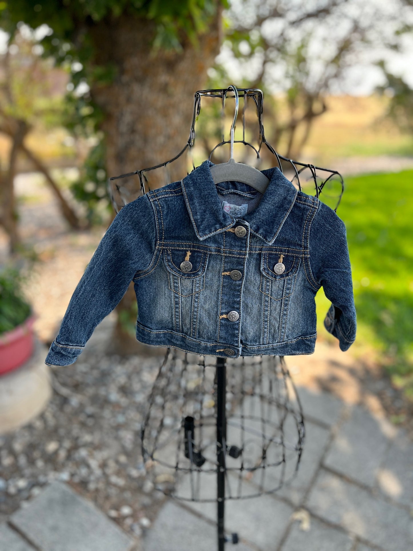 Baby Denim Jacket - 0-3 months