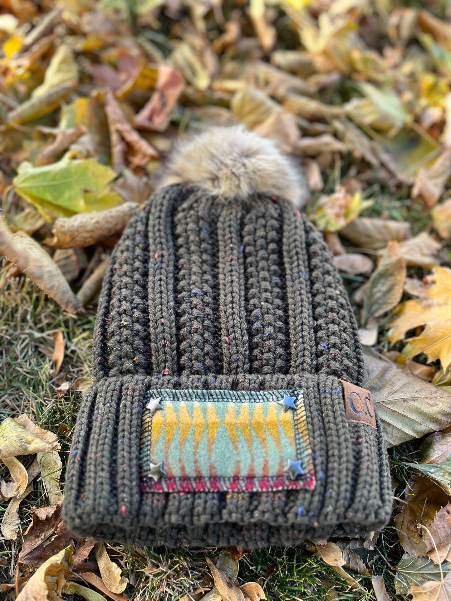 Custom C.C. Pom Pom Beanies