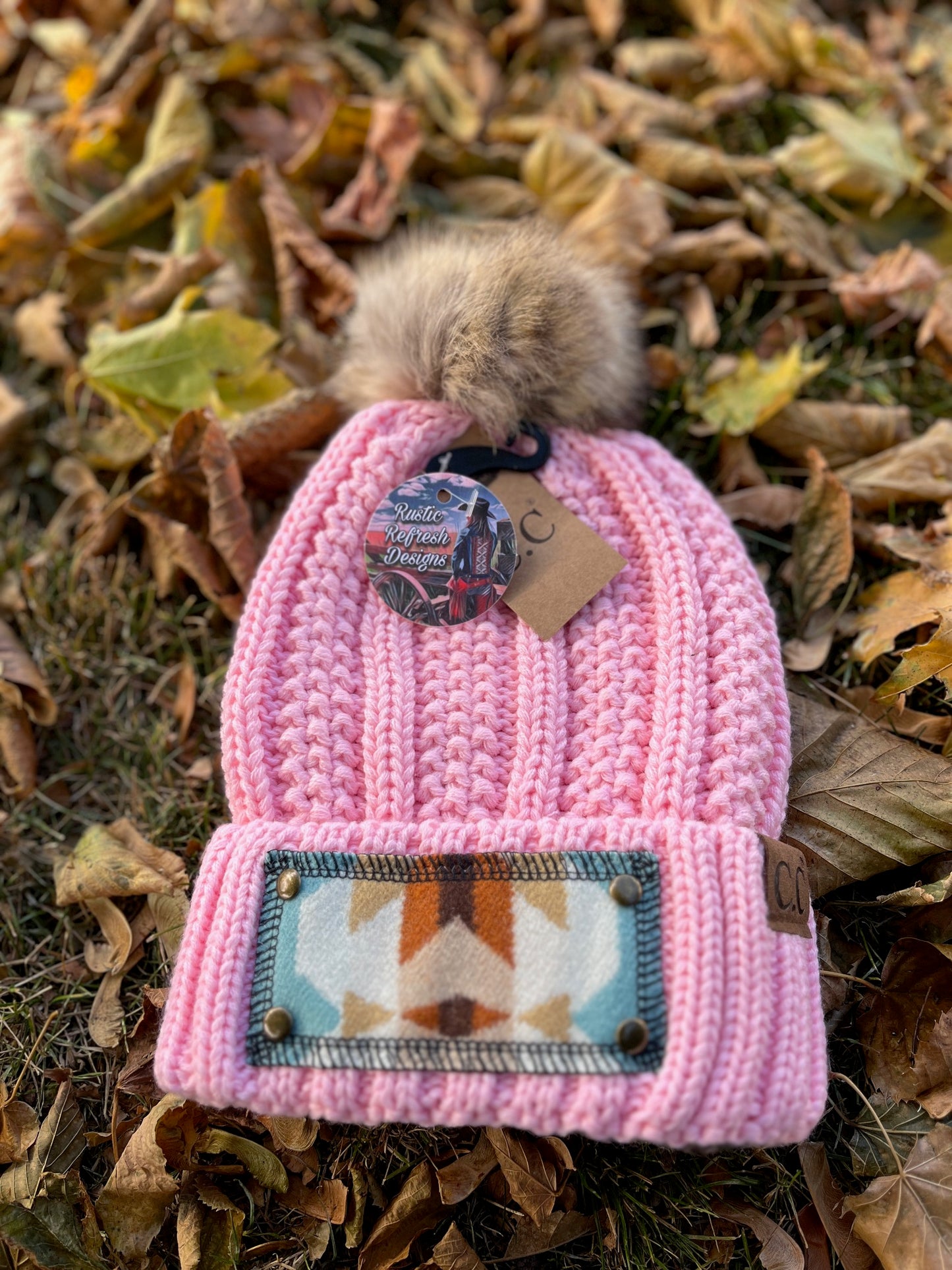 Custom C.C. Pom Pom Beanies