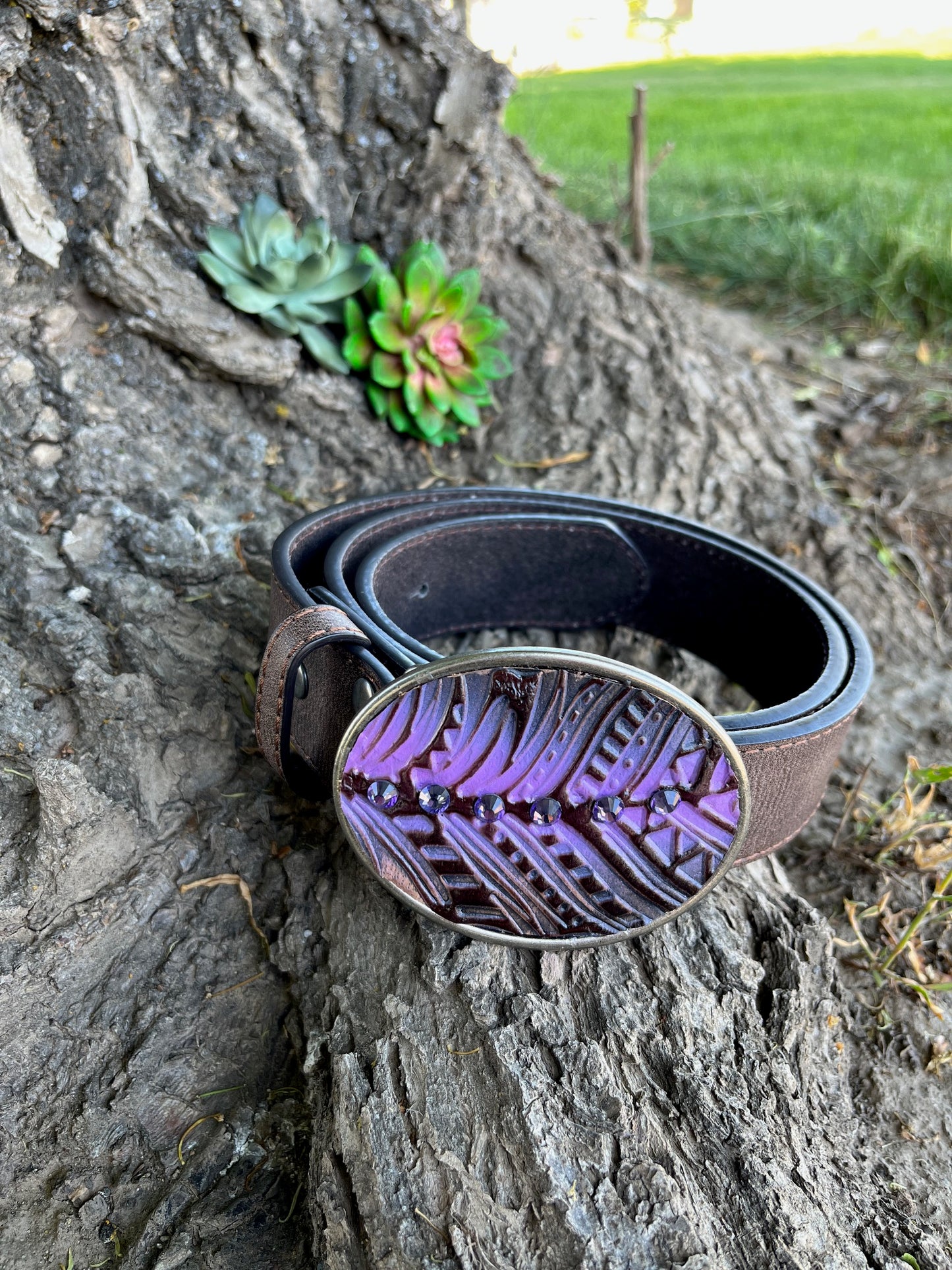 Leather Belt Buckle