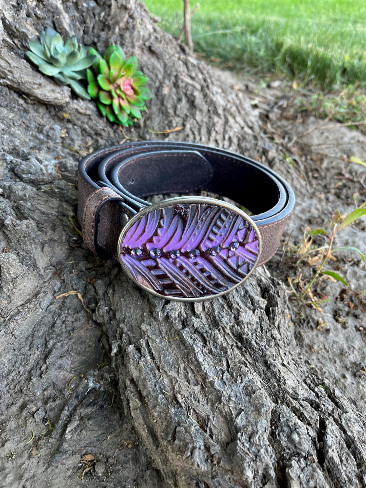 Leather Belt Buckle
