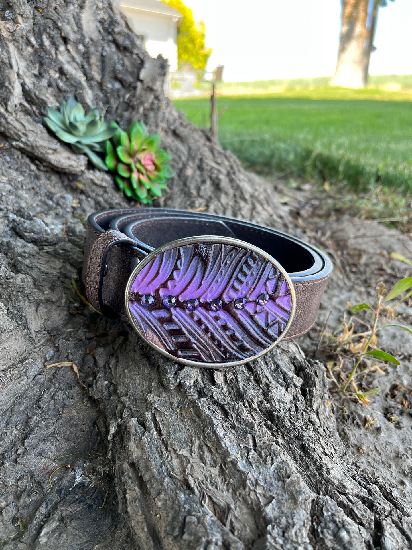 Leather Belt Buckle