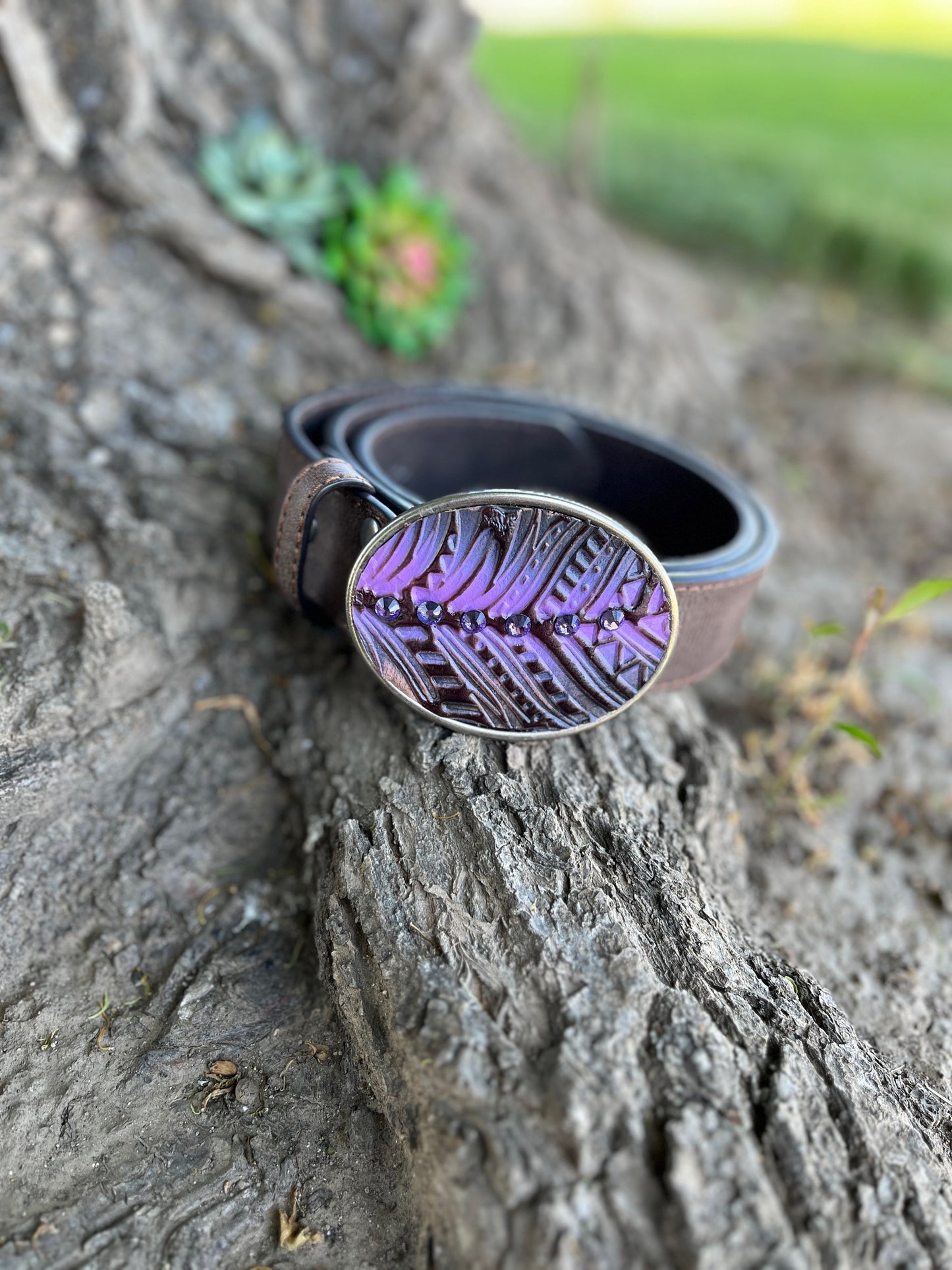 Leather Belt Buckle