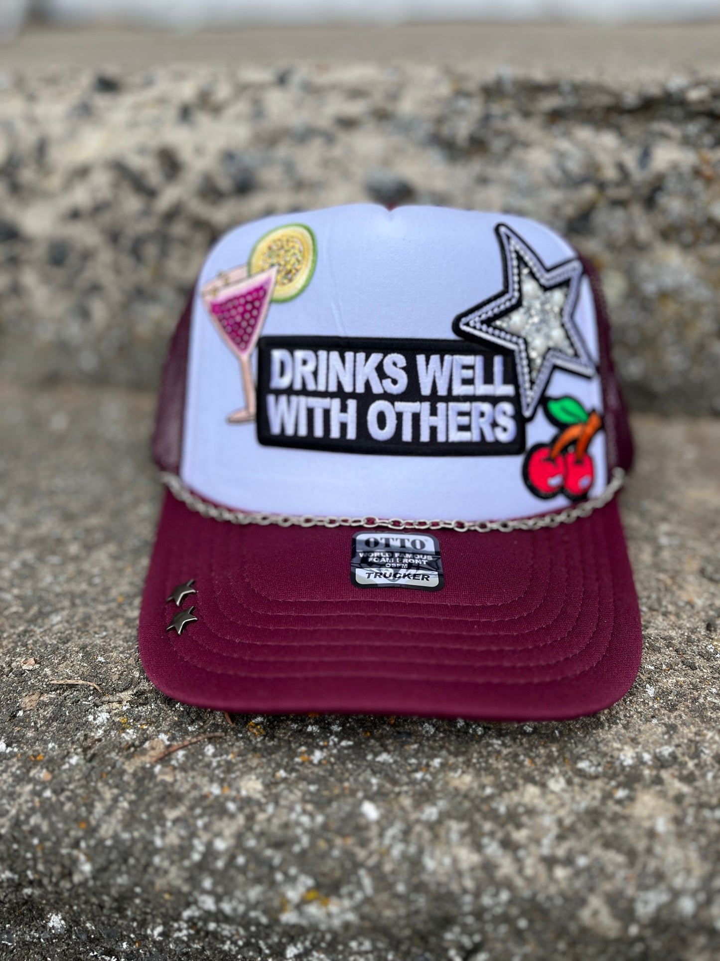 Trucker Hat - Drinks Well w/ Others