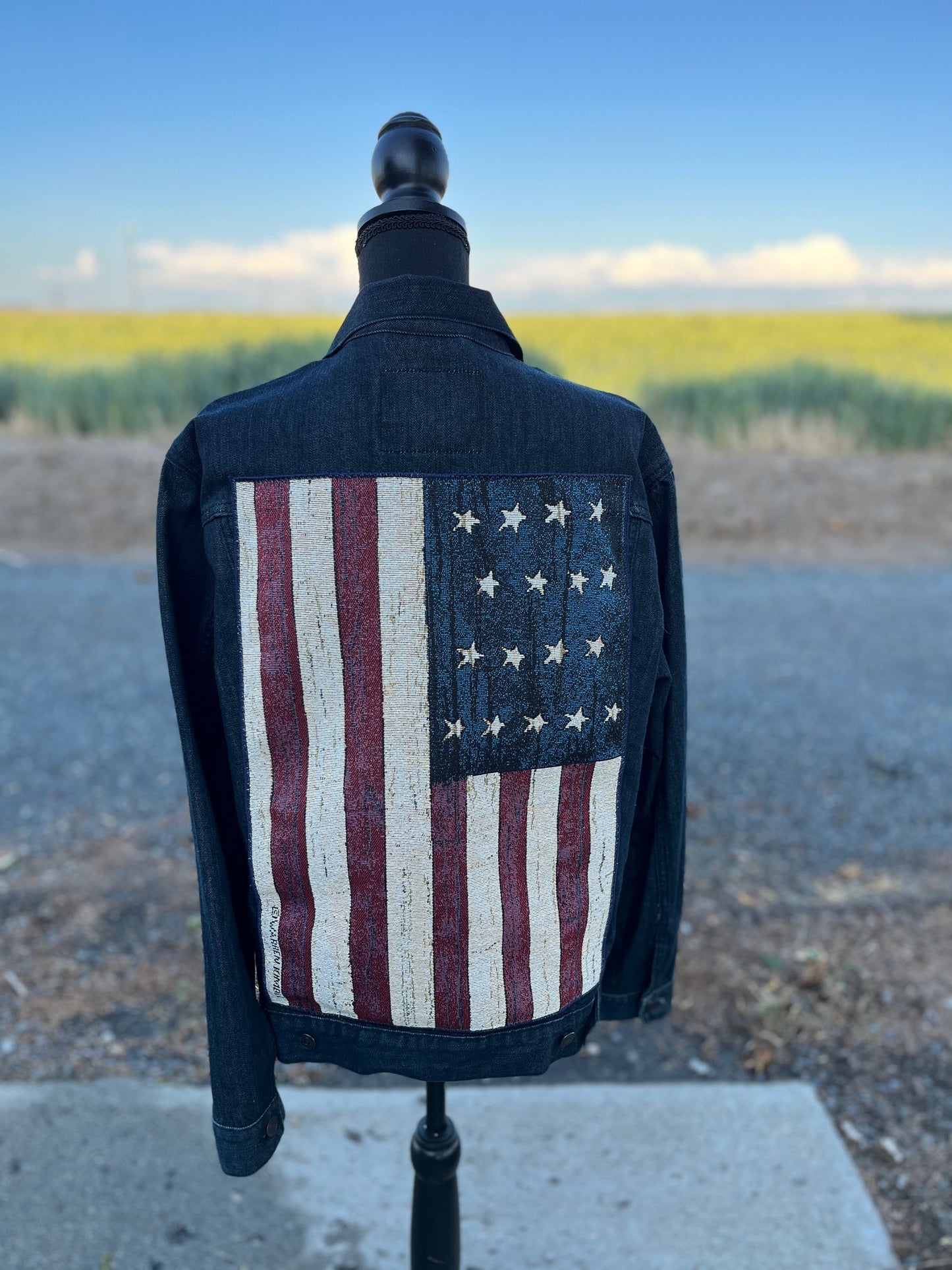 Red, White & Blue Jean Jacket - Women's M/L