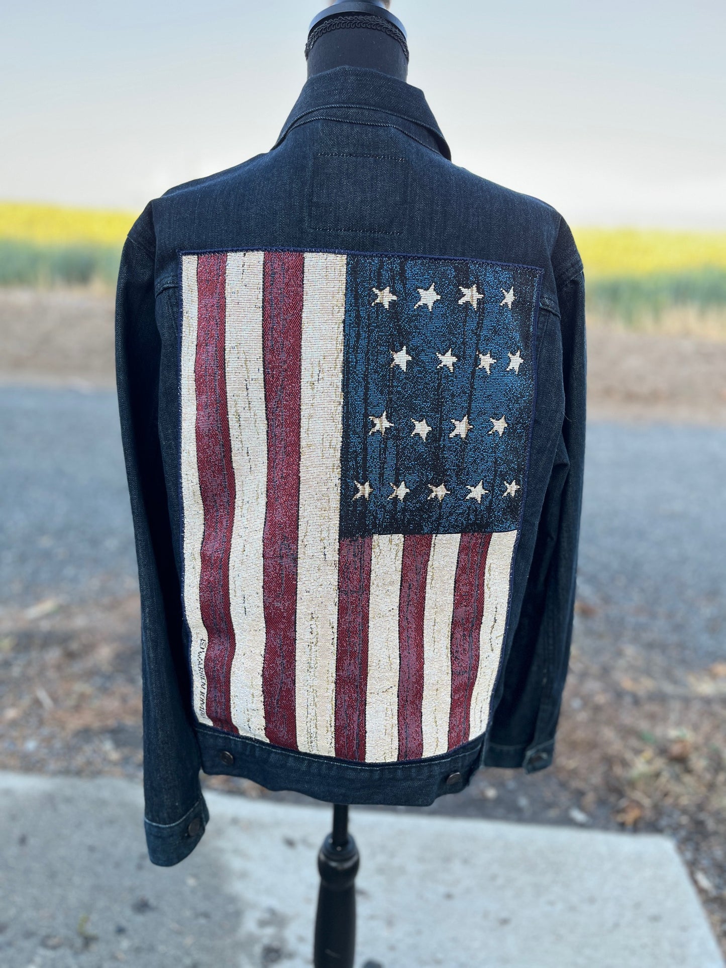 Red, White & Blue Jean Jacket - Women's M/L