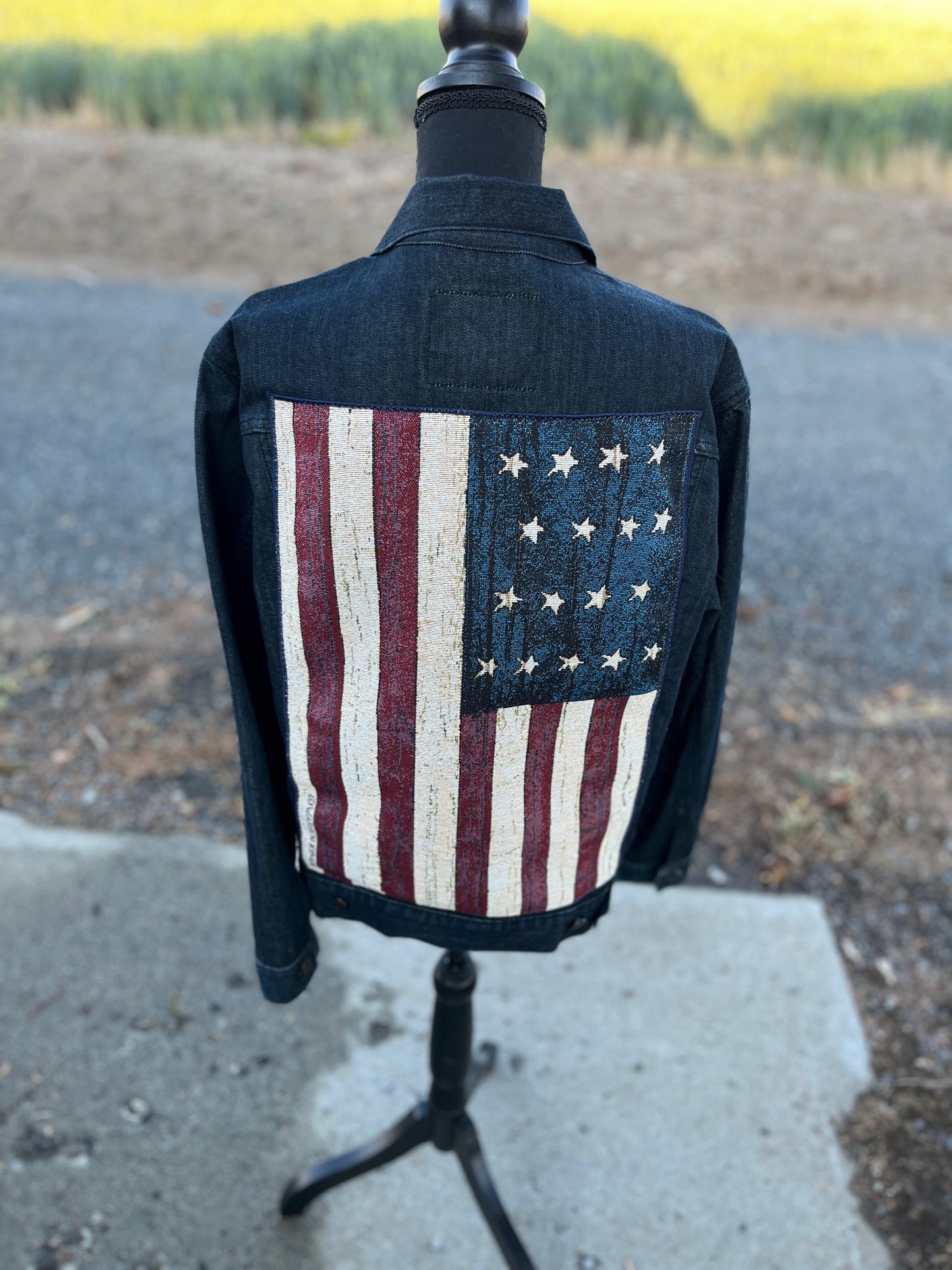 Red, White & Blue Jean Jacket - Women's M/L