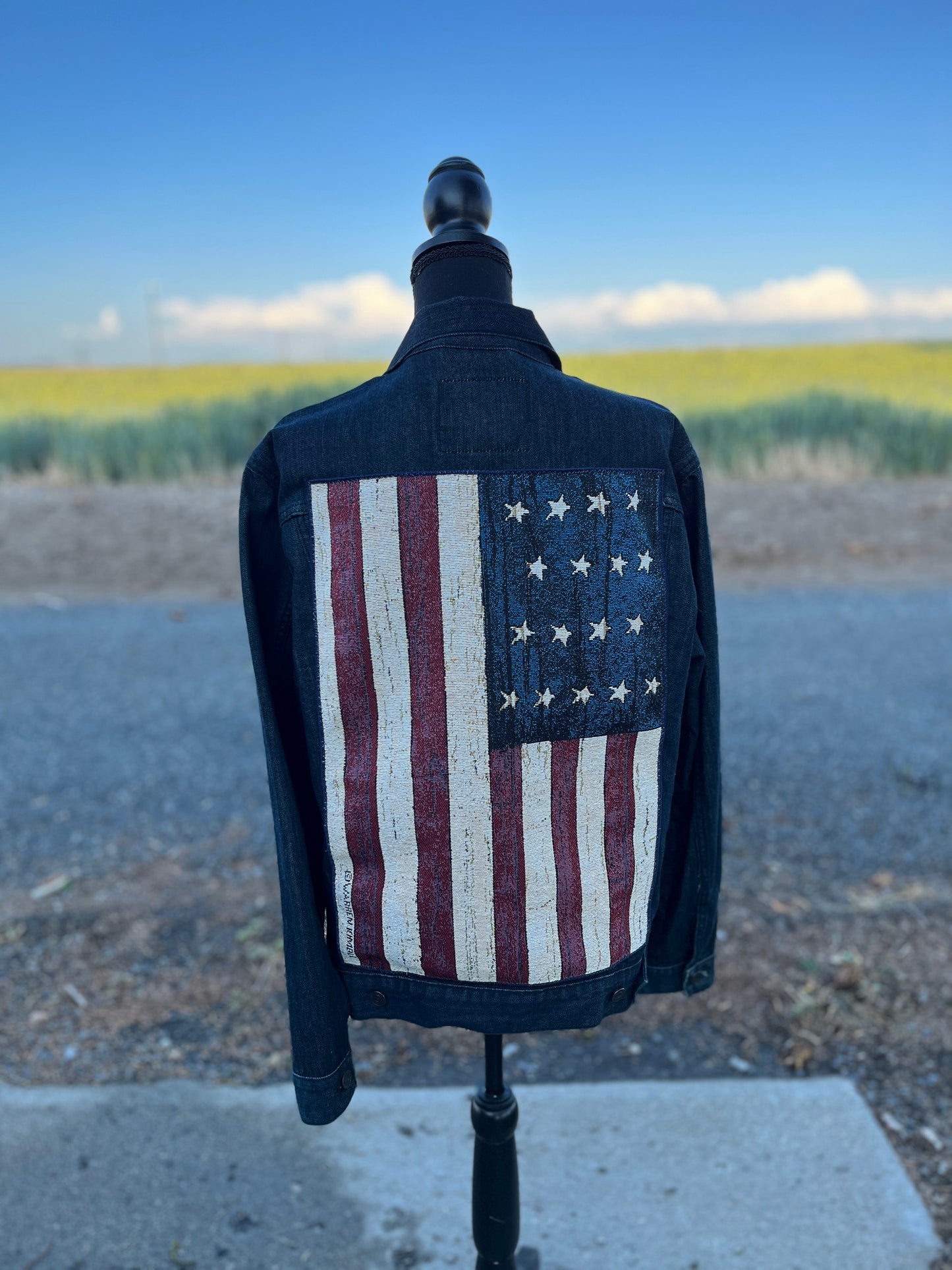 Red, White & Blue Jean Jacket - Women's M/L