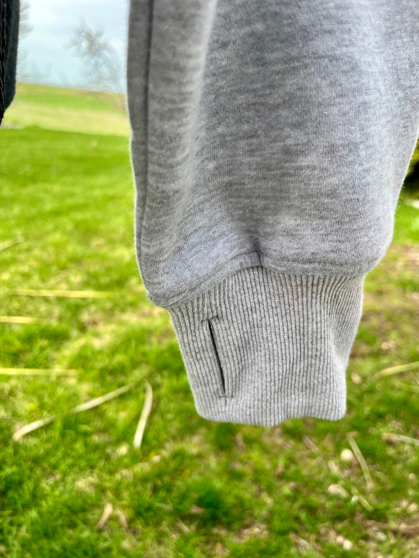 Half Zip Sweatshirt - Size XS