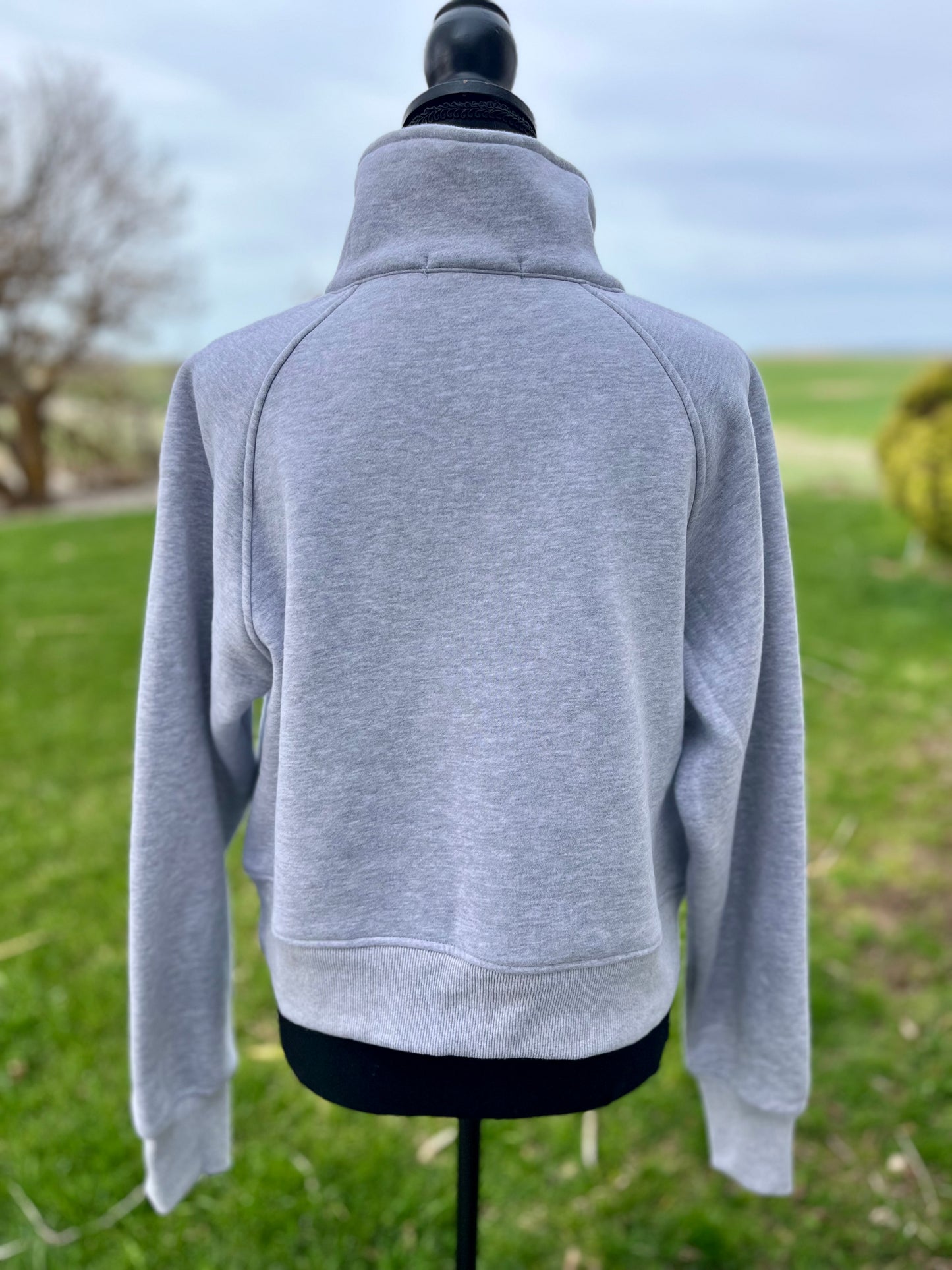 Half Zip Sweatshirt - Size XS