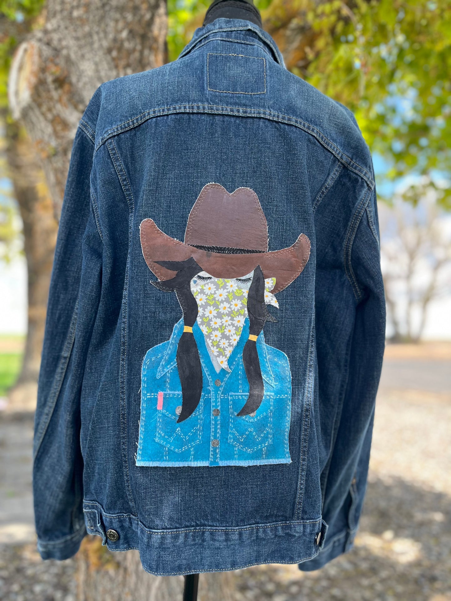 Cowgirl Denim Jacket - Women's Large/XL