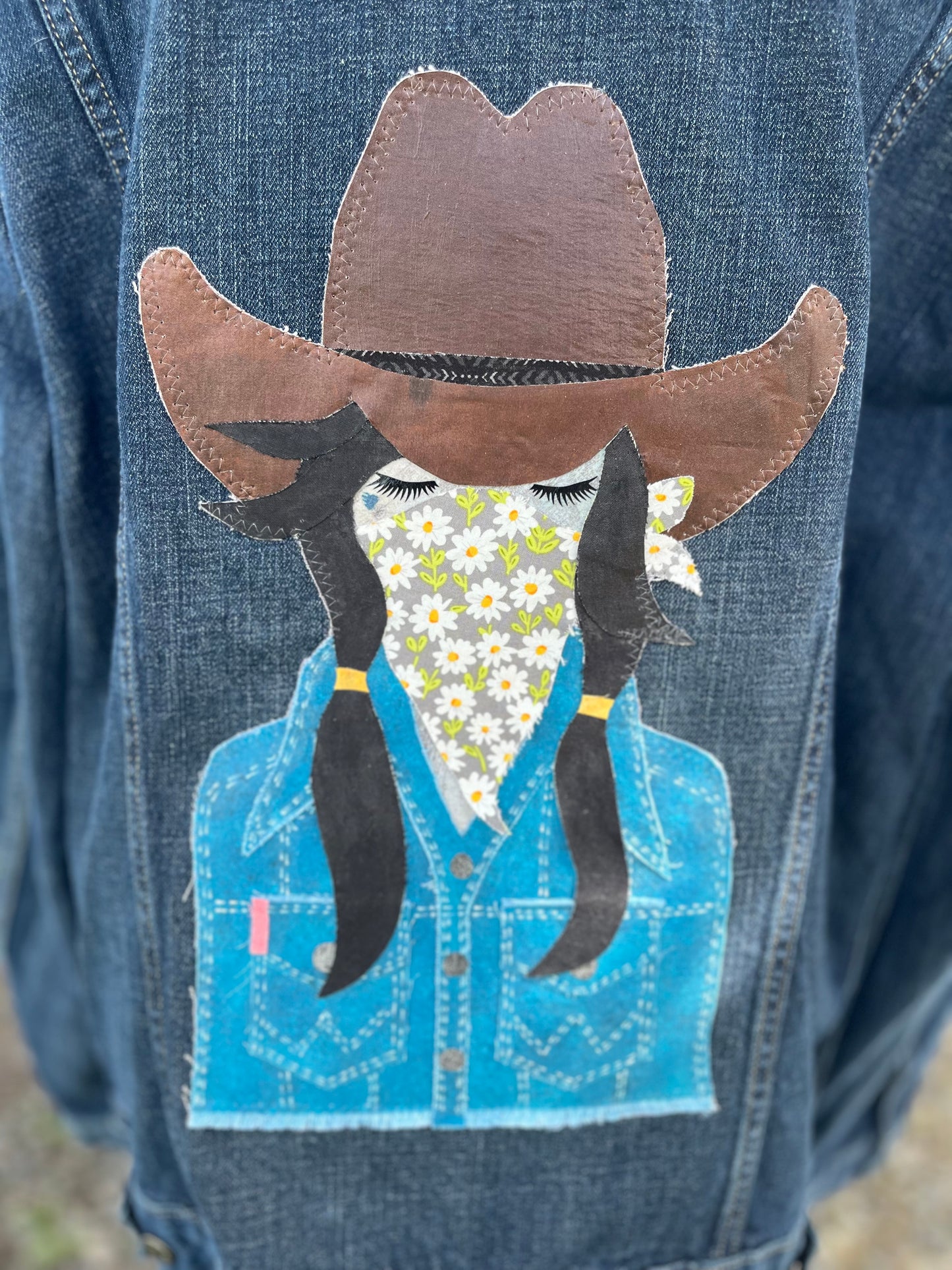 Cowgirl Denim Jacket - Women's Large/XL