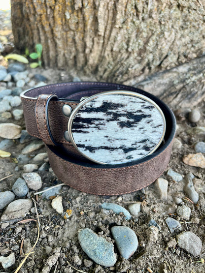 Cowhide Belt Buckle