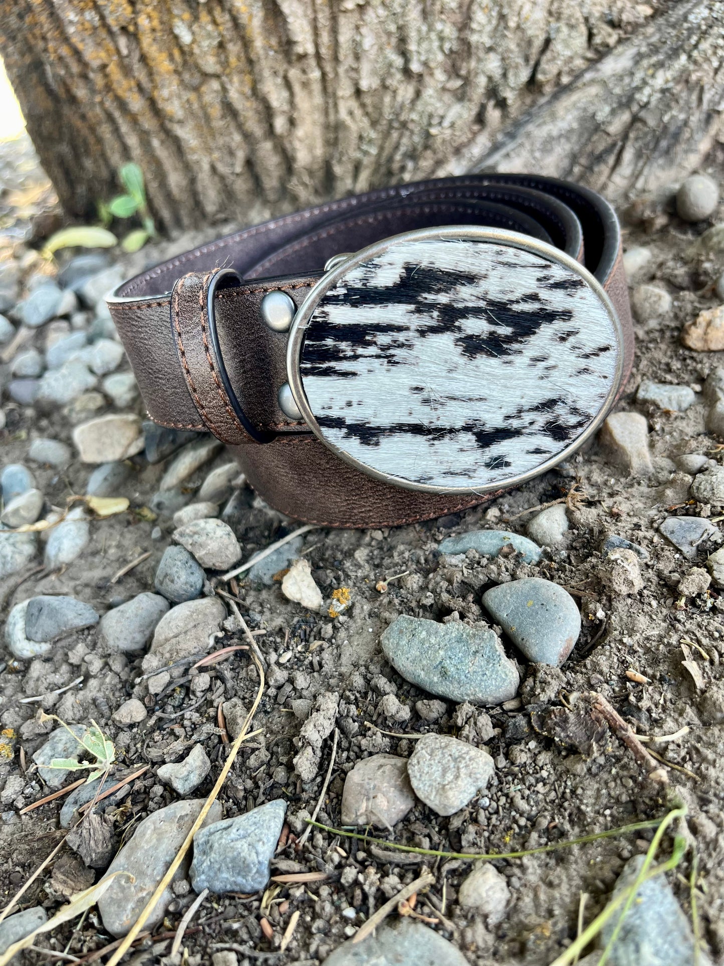 Cowhide Belt Buckle