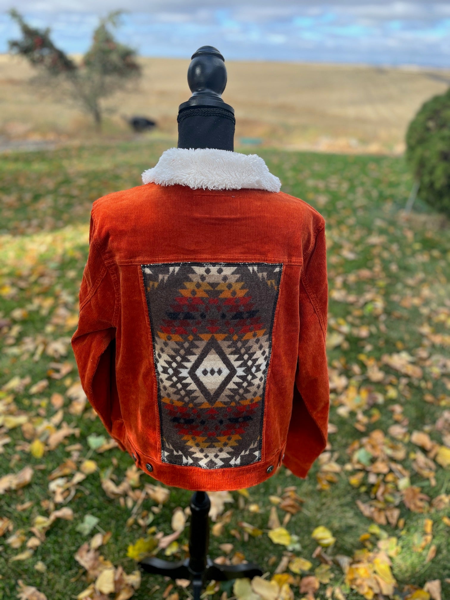 Corduroy Sherpa Jacket - Women's 1X – Rustic Refresh Designs