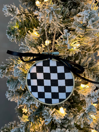 Checkered Ornaments
