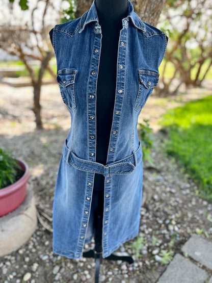 Denim Dress - Size XS