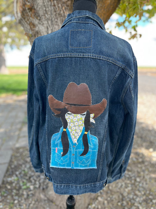 Cowgirl Denim Jacket - Women's Large/XL