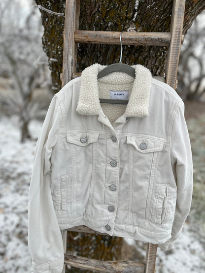 Corduroy Sherpa Jacket - Kid's 10-12