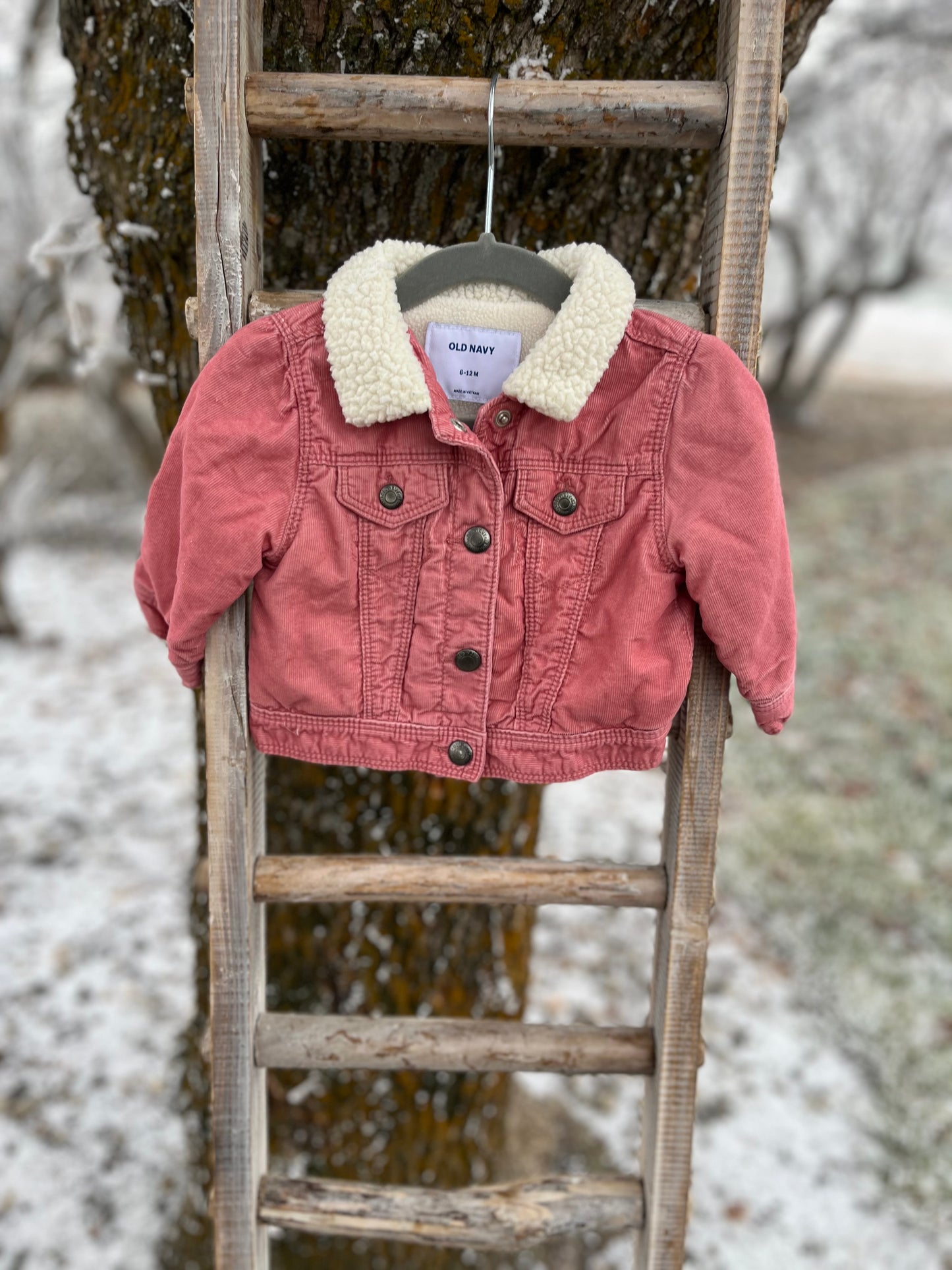 Corduroy Sherpa Jacket - Kid's 6-12 months