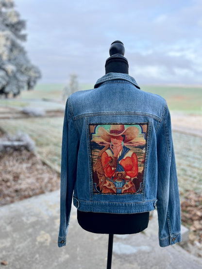 Cowgirl Denim Jacket - Women's Large