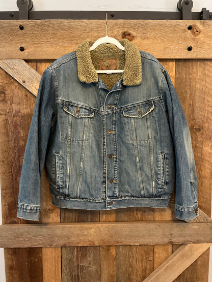 Sherpa Denim Jacket - Men's L or Women's 2XL