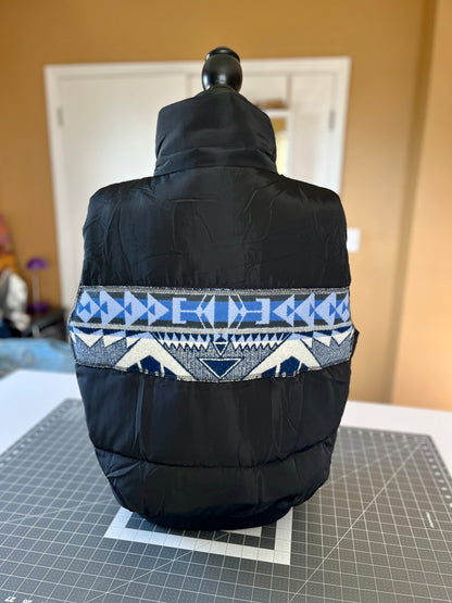 Black Puffer Vest - Women's Large